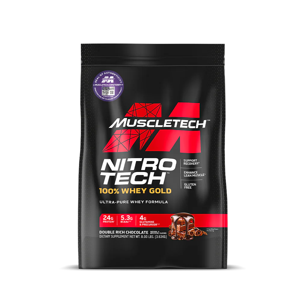 Muscletech NitroTech Whey Gold 8 Lbs USA 